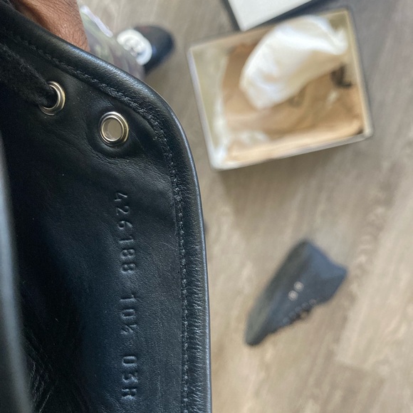 Gucci Men's Black High-Top Sneakers - Picture 4 of 5